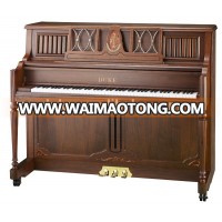 Duke Japanese chestnut matte upright piano High quality music instrument for kid W25(C-Y)